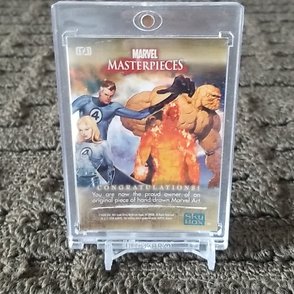 2008 Marvel Masterpieces hand-drawn Marvel Art. - Picture 2 of 2